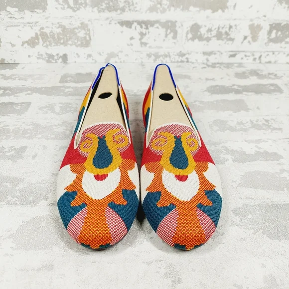 New Rothy's Amber Moroccan Round Toe Slip On Loafers T706 - Picture 5 of 8